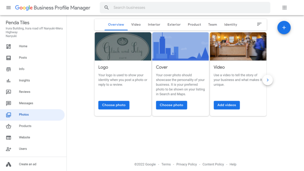 Google Business Profile Management